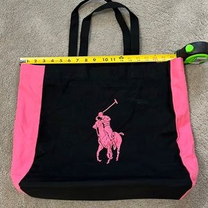 Ralph Lauren canvas bag.